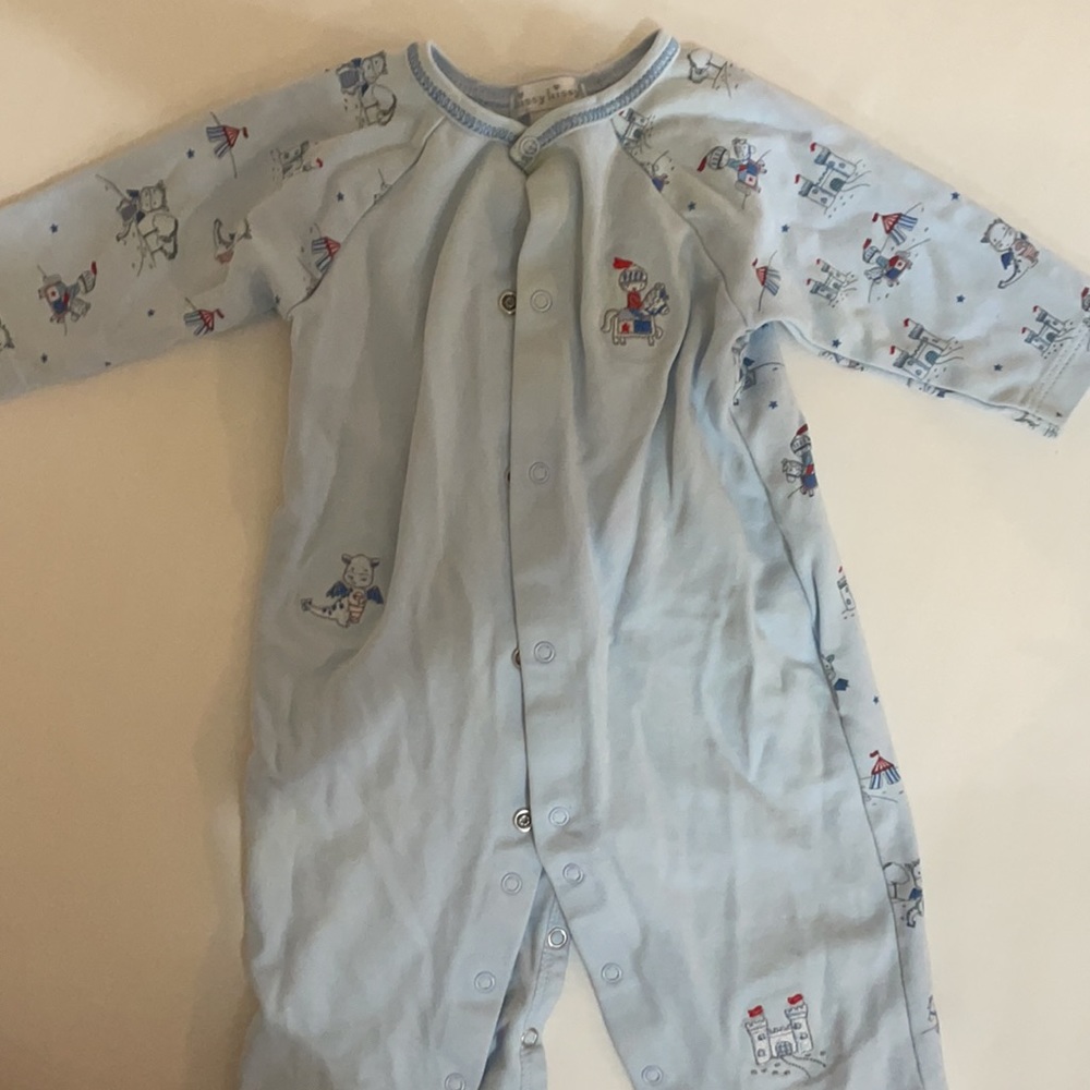 Kissy kissy one piece prince/castle romper